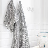 Vohvelipyyhe, Dark grey