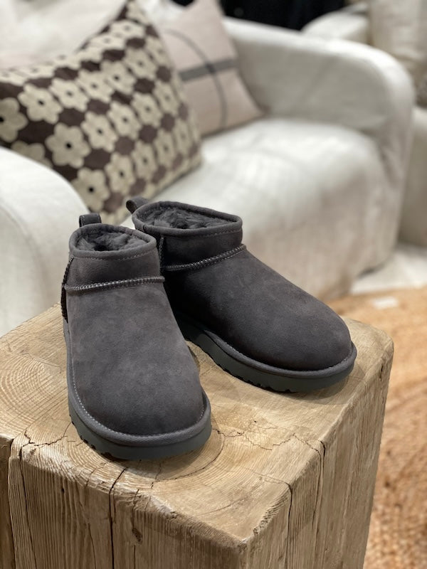 UGG - Classic ultra mini, grey