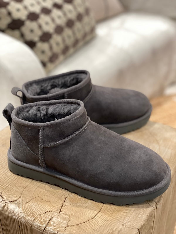 UGG - Classic ultra mini, grey