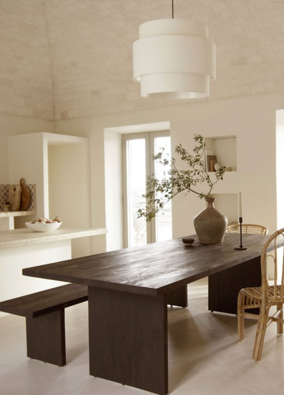 Hanglin pellavavarjostin XL 60x48, ecru