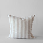 Tell Me More - Holte klassisen raidallinen pellavatyynynpäällinen