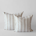 Tell Me More - Holte klassisen raidallinen pellavatyynynpäällinen