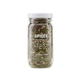 Spices, garlic, parsley & red bell pepper