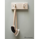 Puinen naulakko kaksi nuppia, Natural