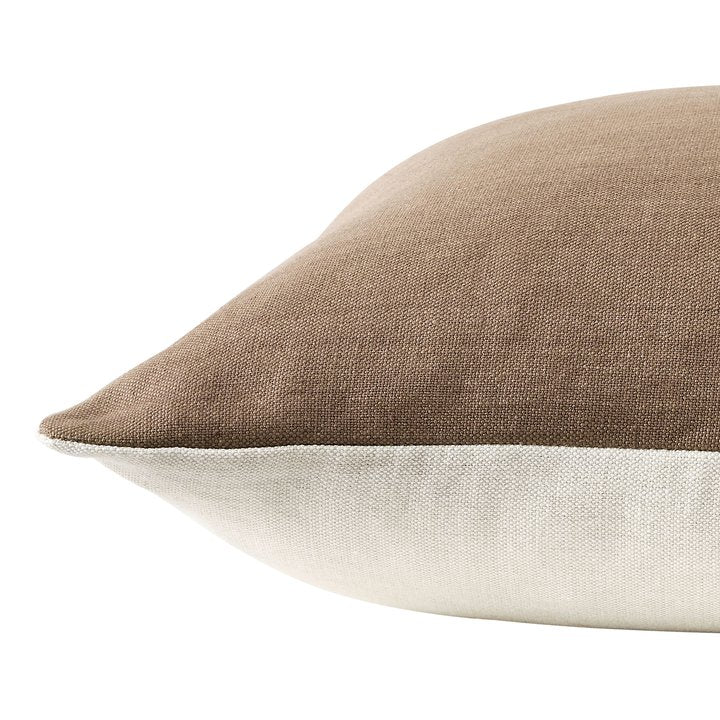 Joplin pellavatyynynpäällinen 55x55, hazel/shadow
