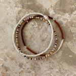 Joyem - Rainbow rannekoru, cafelatte