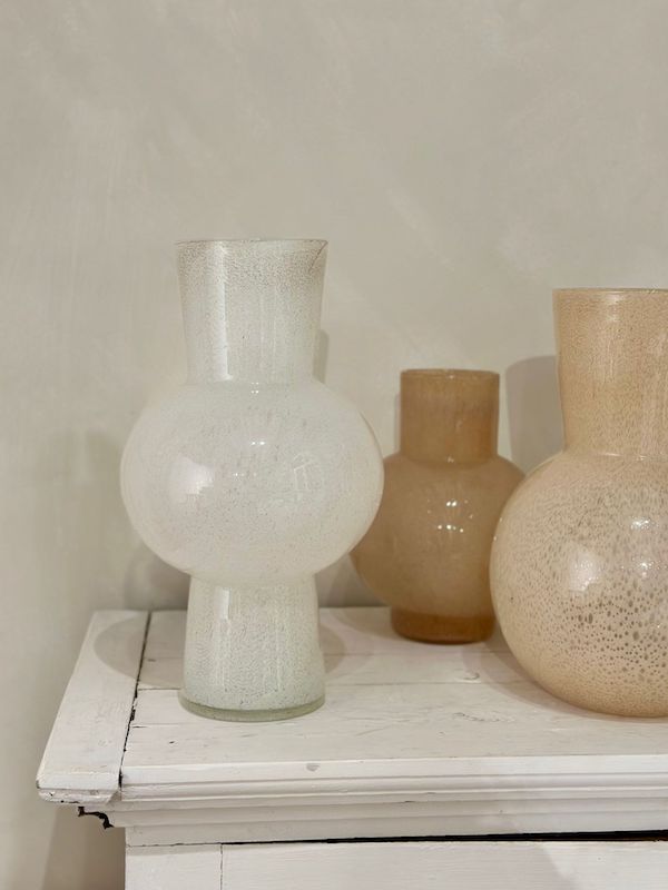 Olsson & Jensen - Spume vaasi 41cm, valkoinen