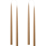 Kruunukynttilä pitkä 35cm, Nougat