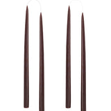 Kruunukynttilä pitkä 35cm, Chocolate