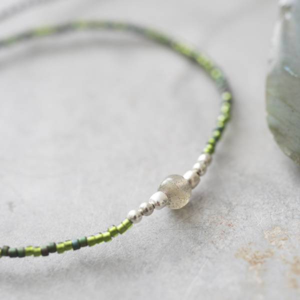 A Beautiful Story - Iris rannekoru Labradorite, silver