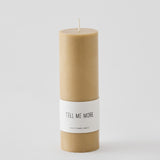 Luna steariinikynttilä M, Honey