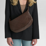 Muse Bag Weave, Dark Brown