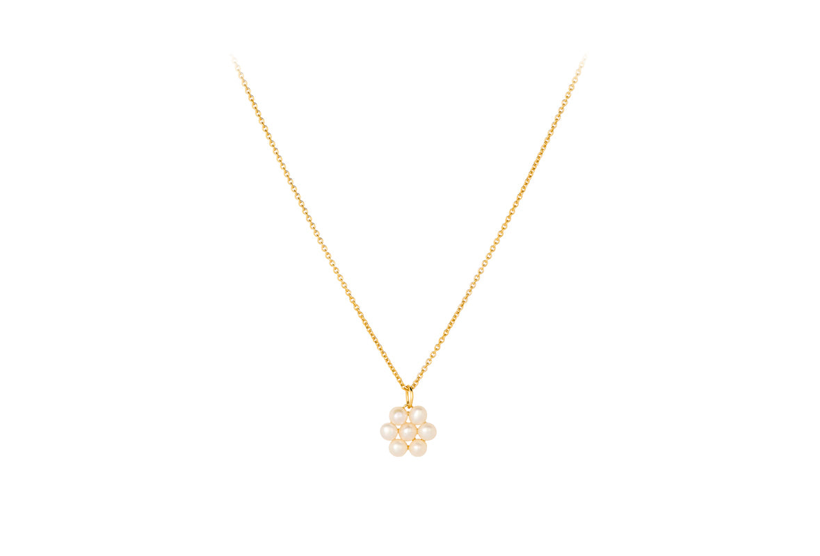 Pernille Corydon - Ocean Bloom kaulakoru, kulta