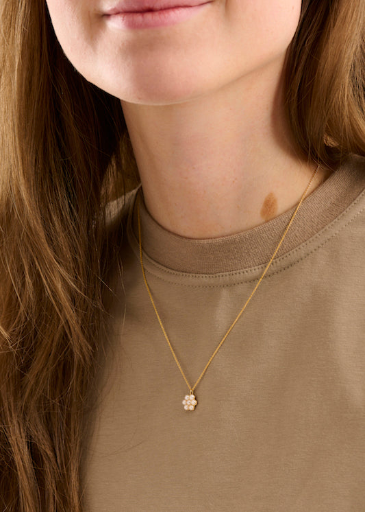 Pernille Corydon - Ocean Bloom kaulakoru, kulta