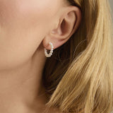 Ocean Treasure Hoops, Gold