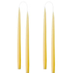 Kruunukynttilä pitkä 35cm, vaaleankeltainen