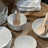 Pure Leaf kulho Ø16cm, white