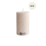 Oliiviöljykynttilä 6 cm x 10cm, sand