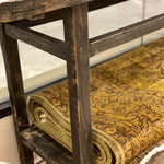 Snowdrops Copenhagen - pitkä sivupöytä hyllyllä #722, black