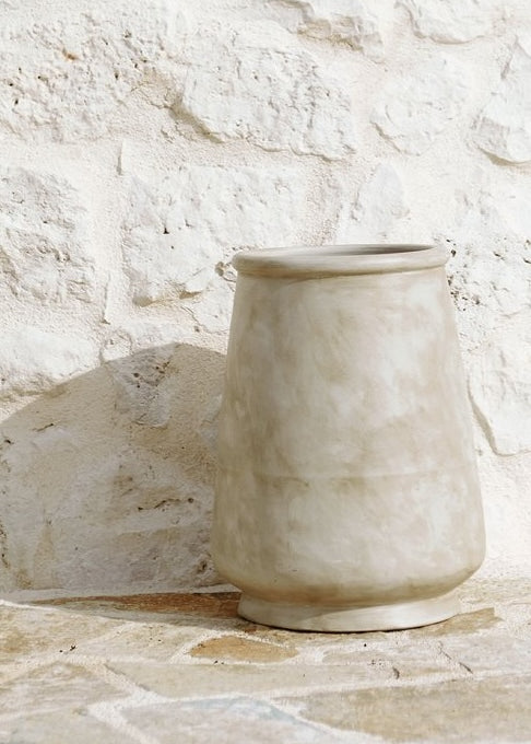 Cocojar korkea ruukku M, white