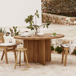 TEAK pyöreä pöytä 140cm