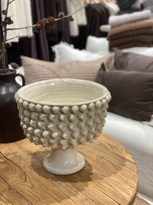 Solanto koristekulho suuri Ø33cm, beige