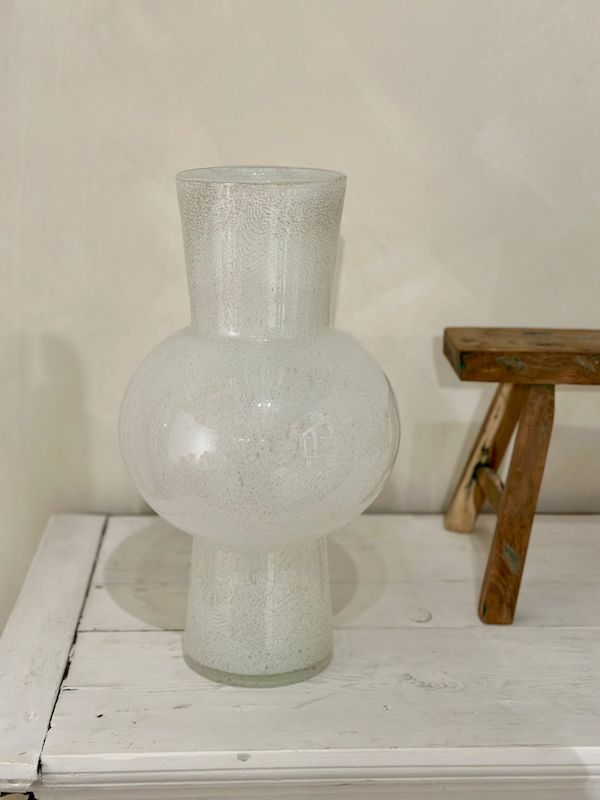 Olsson & Jensen - Spume vaasi 41cm, valkoinen