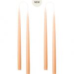 Kruunukynttilä pitkä 35cm, persikka