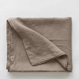 Pellavapöytäliina 160x330, Taupe