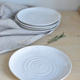 Ruokalautanen, valkoinen 22-23 cm