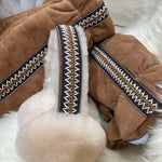 UGG - korvaläpät, kastanja, tasman käsineet, kastanja