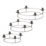 Kynttilänjalka Gamma, grey