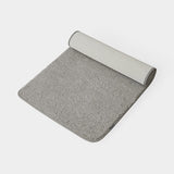 Joogamatto Premium wool, silver grey
