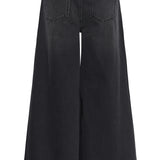 Dicte 139 High XX-Wide farkut, Black Retro Wash