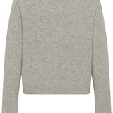 Neuletakki villaa, Light Grey Melange