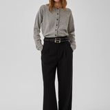 Neuletakki villaa, Light Grey Melange