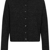 Neuletakki villaa, Dark Grey Melange