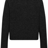 Neuletakki villaa, Dark Grey Melange
