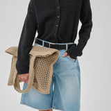 Neuletakki villaa, Dark Grey Melange
