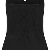 Evelina muotoiltu toppi, Black