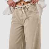 Karo 175 Jeans Wide '30, Silver Sage Washed