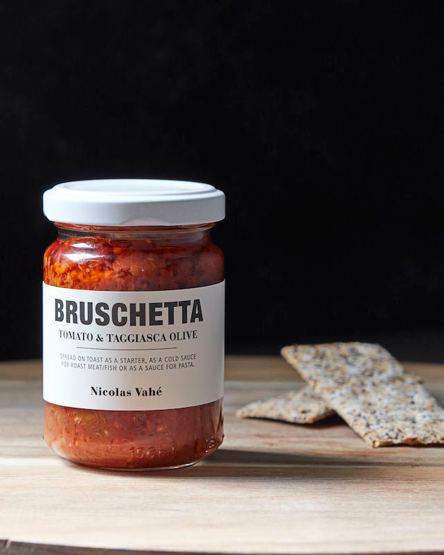 Nicolas Vahé - Bruschetta - Tomato & Taggiasca Olive