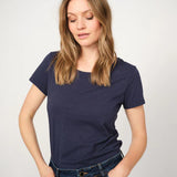 Arden t-paita O-kaulus, Navy