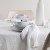 Pellavaservetit, 4kpl, White