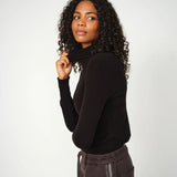 Bouch Rollneck Knit, Black