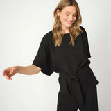Rikala Miley Blouse, Black