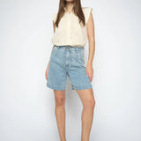 Leli Denim shortsit, Light Blue