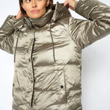Jilly Metallic untuvatakki, Brindle