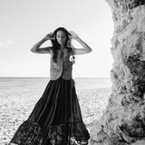 Silka maxihame, Black