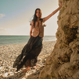 Silka maxihame, Black